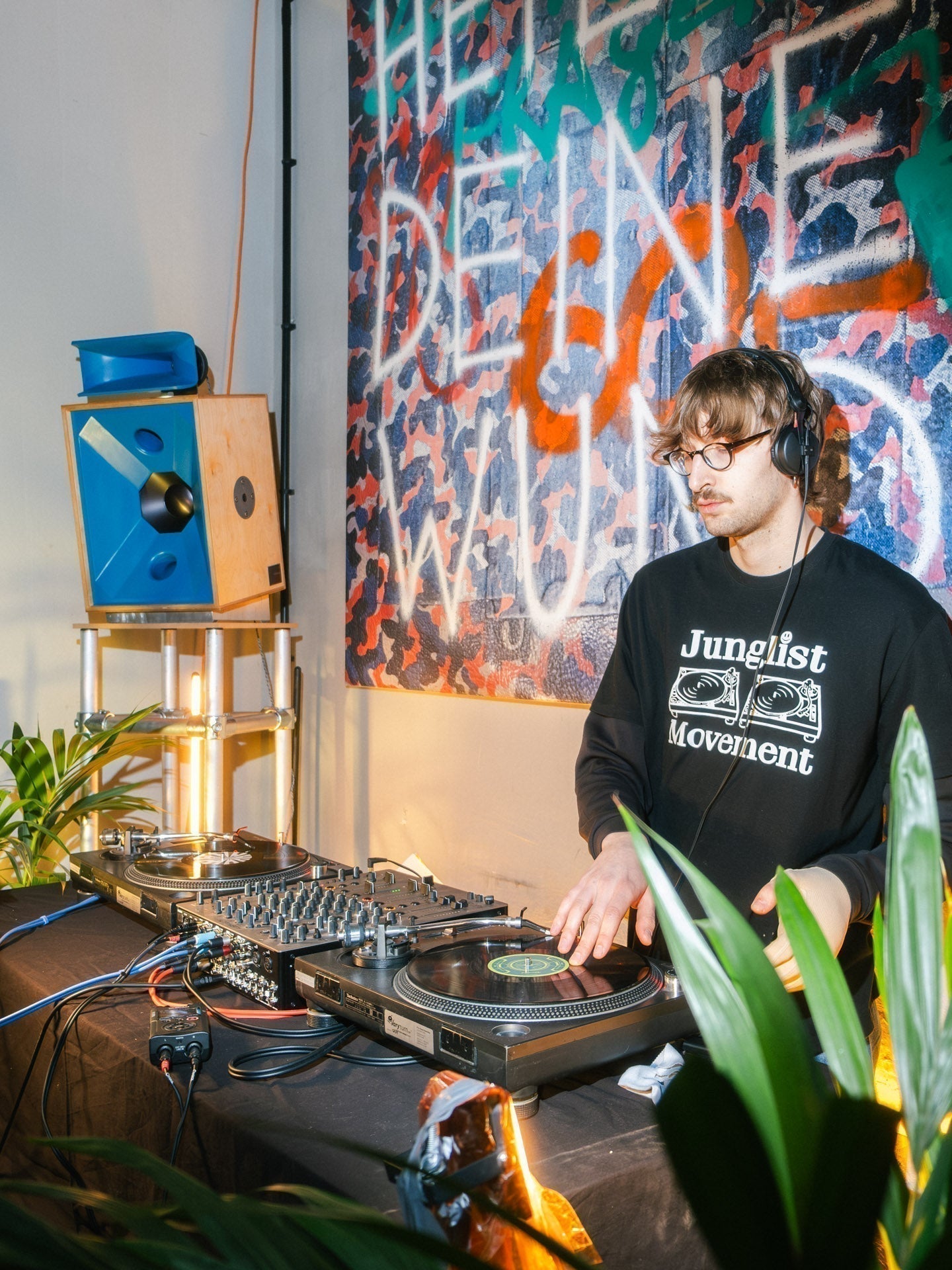 Wine and Vinyls in a Kreuzberg Bar